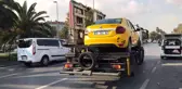 İstanbul'da bir taksici emniyet kemeri cezasına isyan etti: 