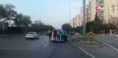 Patenci çocuklar polisi görünce hayatlarının şokunu yaşadı