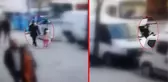 Karşıdan karşıya geçen anne ve 5 yaşındaki kızı kamyonun altında kaldı