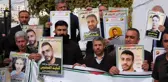 İsrail hapishanelerinde açlık grevindeki Filistinlilerin serbest bırakılmaması Batı Şeria'da protesto edildi