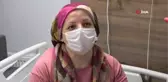 Karnından 20 santim büyüklüğünde kitle çıktı