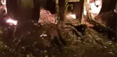YENİ ALDIĞI TRAKTÖRÜ ALEV ALEV YANDI