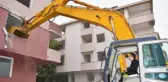 Tuzla'da kentsel dönüşüm hız kesmeden devam ediyor! İlk kepçeyi Belediye Başkanı Şadi Yazıcı vurdu