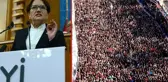 Akşener'den Denizli mitingine başka illerden insan taşıdıkları iddiasına yanıt: Nazar etme ne olur, çalış senin de olur