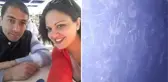 Karısının boğazını keserek öldüren şahıs, kapıya bıçakla 