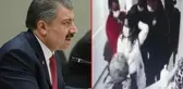 Doktorun saçlarını yolan saldırgan tutuklandı! Bakan Koca'dan gece yarısı paylaşımı geldi: Peşlerini bırakmayacağız