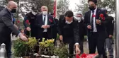 Şehit Aybüke öğretmen mezarı başında anıldı