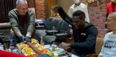 Balotelli ve Gökhan İnler'in kebap keyfi