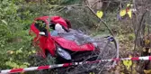 Beykoz'da aşırı hızlı otomobil ağaçlara çarptı: 1 ölü