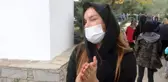 Ebru Şallı gözyaşları içerisinde babasını uğurladı