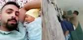 Babası tarafından öldüresiye dövülen 3 aylık bebeğin yaşadığı ev görüntülendi