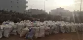 Gurbetçilerden odun yardımı