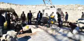 Kuşadası Kadı Kalesi'ndeki 1600 yıllık vaftizhane gün yüzüne çıkartıldı
