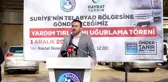 Kestel Belediyesi'nden Suriye'ye 4 yardım TIR'ı