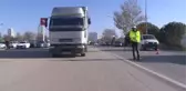 Polis ekipleri kış lastiği denetimi gerçekleştirdi