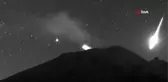 Son dakika haberi... Popocatepetl Yanardağı'nda patlama