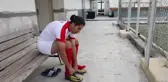 Görme engelli milli futbolcu, kardeşinin sesiyle gol kralı oldu