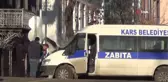 Kars buz kesti... Araçlar dondu çalışmadı
