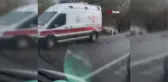 Kestirme yoldan karşıya geçmeye çalıştılar, çayın ortasında mahsur kaldılar