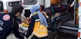 KIRIKKALE - Seyir halindeki motosiklet sürücüsü açılan ateş sonucu bacağından yaralandı