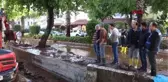 MARMARİS BELEDİYE BAŞKANI OKTAY SEL MAĞDURU VATANDAŞLARLA GÖRÜŞTÜ