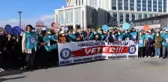 Ankara'da sağlık çalışanlarından iş bırakma eylemi