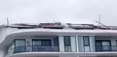 Didim'de lodos çatı uçurdu