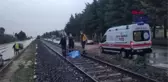 YÜK TRENİNİN ÇARPTIĞI KADIN YAŞAMINI YİTİRDİ
