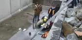 Son dakika haber! BEYLİKDÜZÜ'NDE KANALA DÜŞEN İŞÇİYİ İTFAİYE KURTARDI