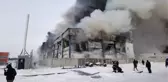 Rusya'da dondurma fabrikasında yangın