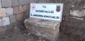 Sunak benzeri mimari eser bulundu