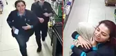 Markette soygun girişimi! Kadın kasiyerin yaşadığı korku dolu anlar saniye saniye kamerada