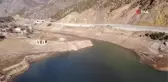 Son dakika gündem: Gümüşhane'nin Torul Baraj Gölü'nde su seviyesi 45 metre çekildi