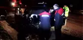 İş makinesiyle çarpışan otomobilin sürücüsü öldü