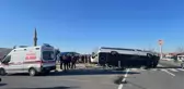 Son dakika haber... Minibüs ile otomobilin çarpıştığı kazada 7 kişi yaralandı