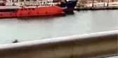 Aynı gün alınan bot yandı
