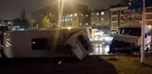 Gaziosmanpaşa'da iki servis minibüsü çarpıştı: 1 yaralı