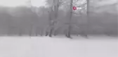 Kartepe'de beklenen yoğun kar yağışı başladı