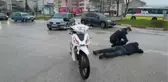 Kaza yapan sürücü ilk ailesini arayıp; 