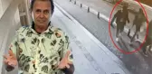 Moda'da iğrenç görüntü! Pantolonunu indirip kendisini uyaran adamın karısının üzerine idrarını yaptı