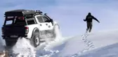 Gümüşhane'de off-road tutkunlarının karla mücadelesi