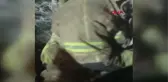 Kar yağışını izlemek için çıktığı tepede tuvaletini yaparken 200 metrelik uçuruma yuvarlandı