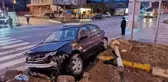 Osmancık'ta İki otomobil çarpıştı: 2 yaralı