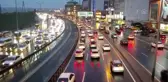 Yağışın da etkisiyle trafik arttı