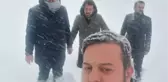 Son dakika haberi: CENAZE İÇİN GELDİLER, KAR NEDENİYLE YAYLA EVİNDE MAHSUR KALDILAR