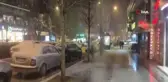 Çorum'da beklenen kar yağışı başladı