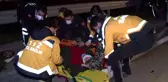 Sancaktepe'de feci kaza... 2 otomobil kafa kafaya çarpıştı