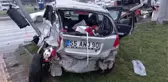 Son Dakika | Samsun'da tır otomobile çarptı: 1 ölü, 4 yaralı