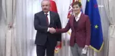 Son dakika haberi | TBMM Başkanı Şentop, Sırbistan Başbakanı Brnabiç ile görüştü