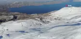 Göl manzaralı kayak merkezi sezona hazırlanıyor